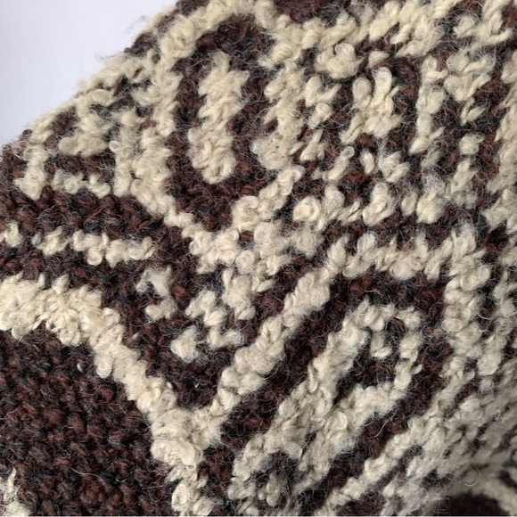 Vintage Abstract Oversized Wool Mohair Knit Sweater - Picture 11 of 12